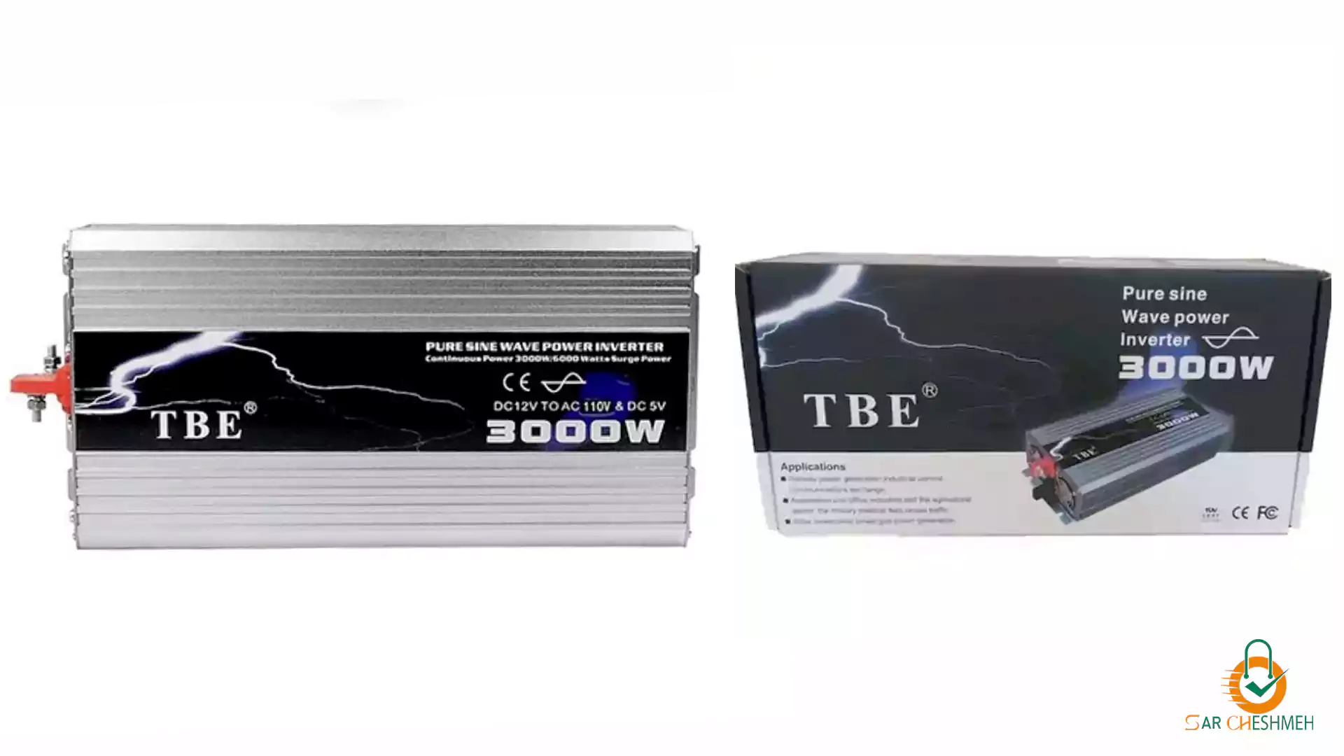 اینورتر مبدل برق خودرو تی بی ای مدل TBE3000W