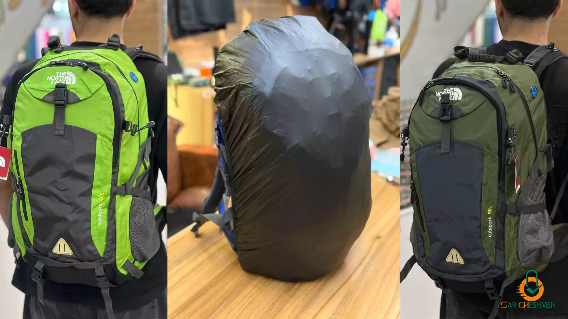 کوله پشتی حرفه ای نورث فیس { NORTHFACE } مدل اوت دورز