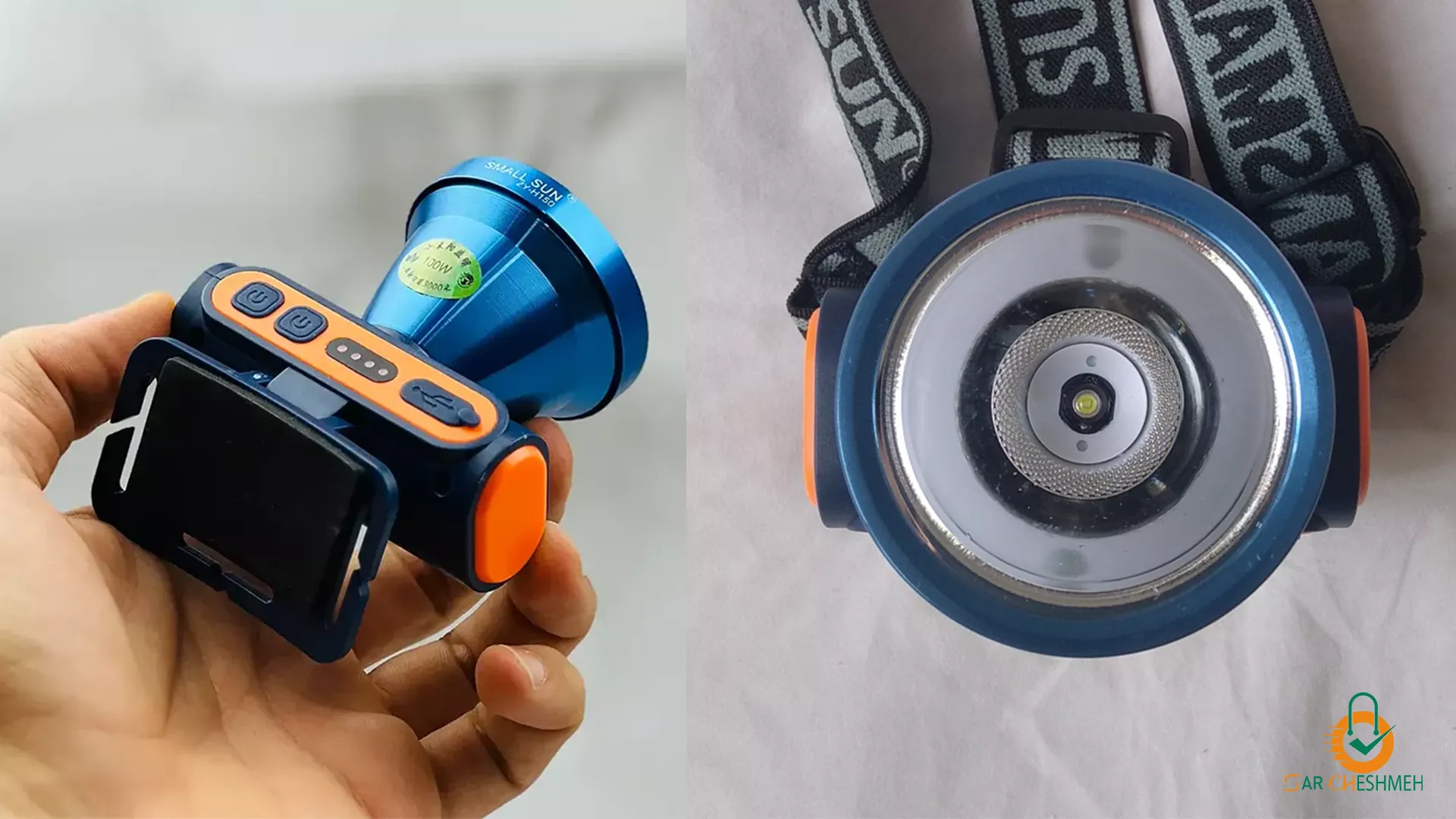 چراغ پیشانی اسمال سان مدل ZY-H150