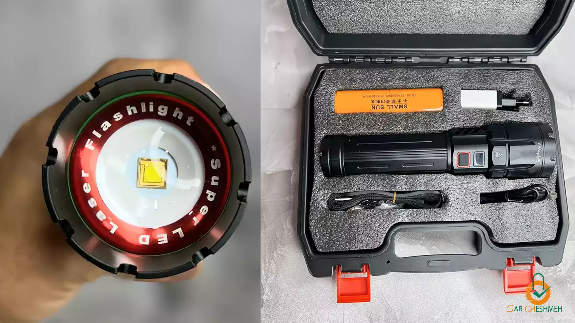 چراغ قوه زوم دار اسمال سان مدل ZY-T266