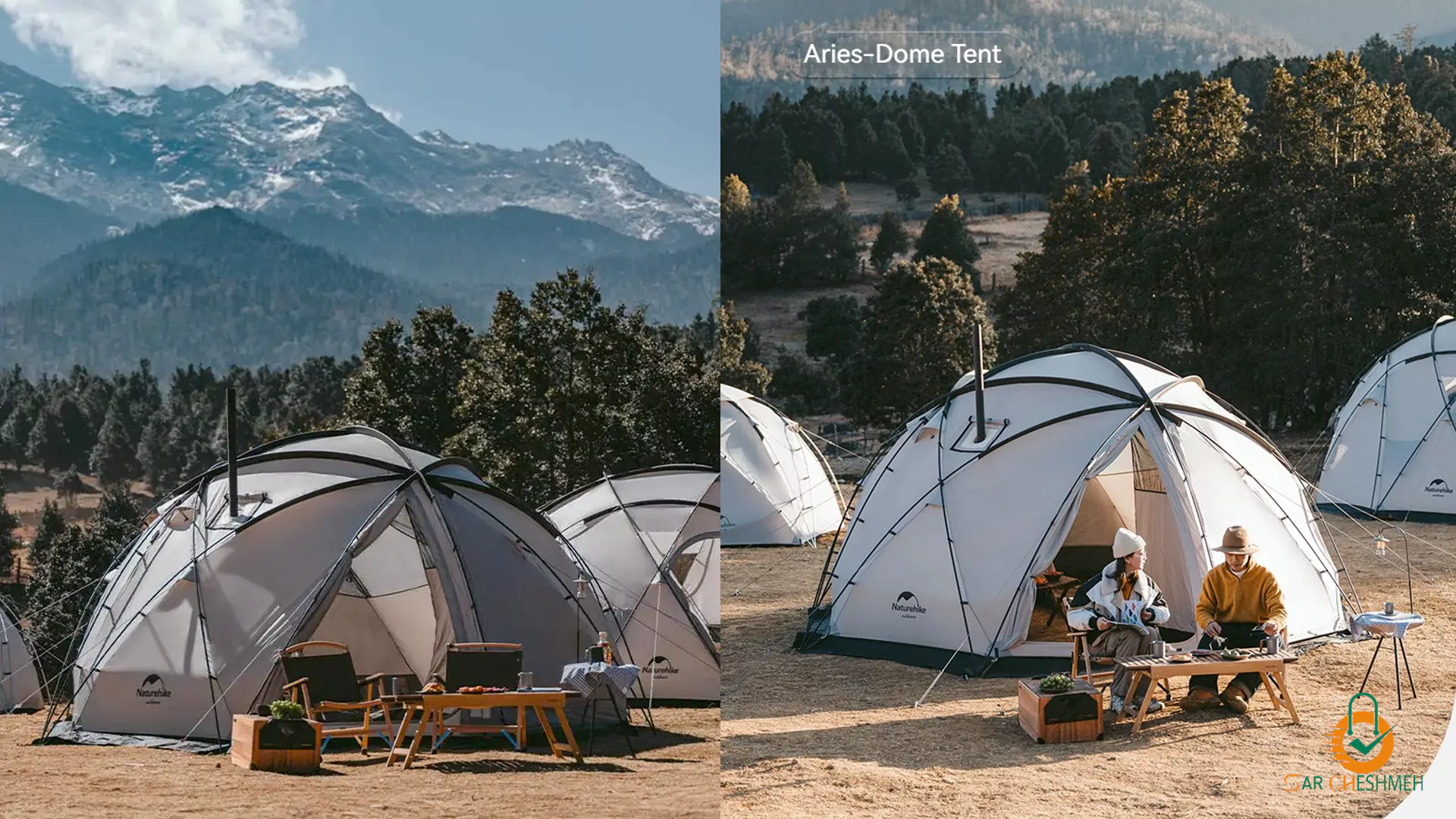 چادر نیچرهایک NH21ZP012، چادر گنبدی اسکیمو نیچرهایک مدل NH21ZP012