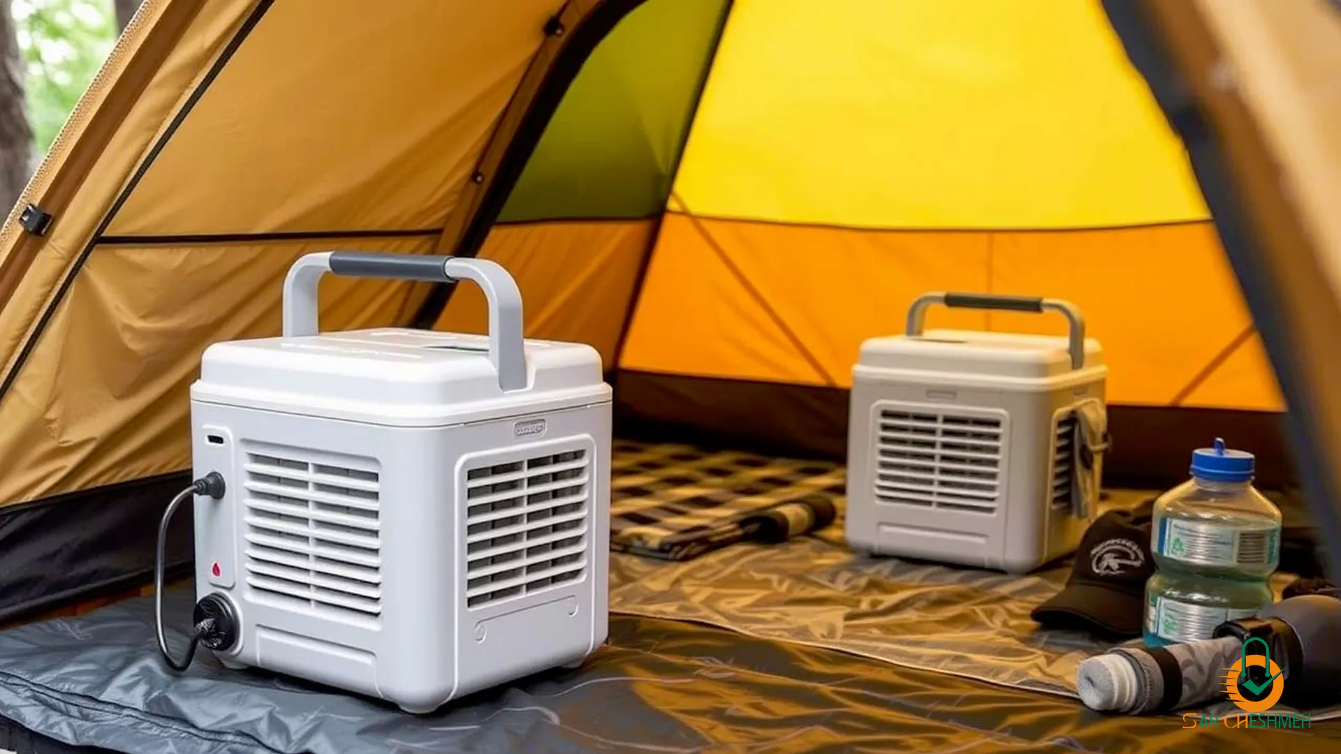 خرید کولر کمپینگ، خرید کولر داخل چادر