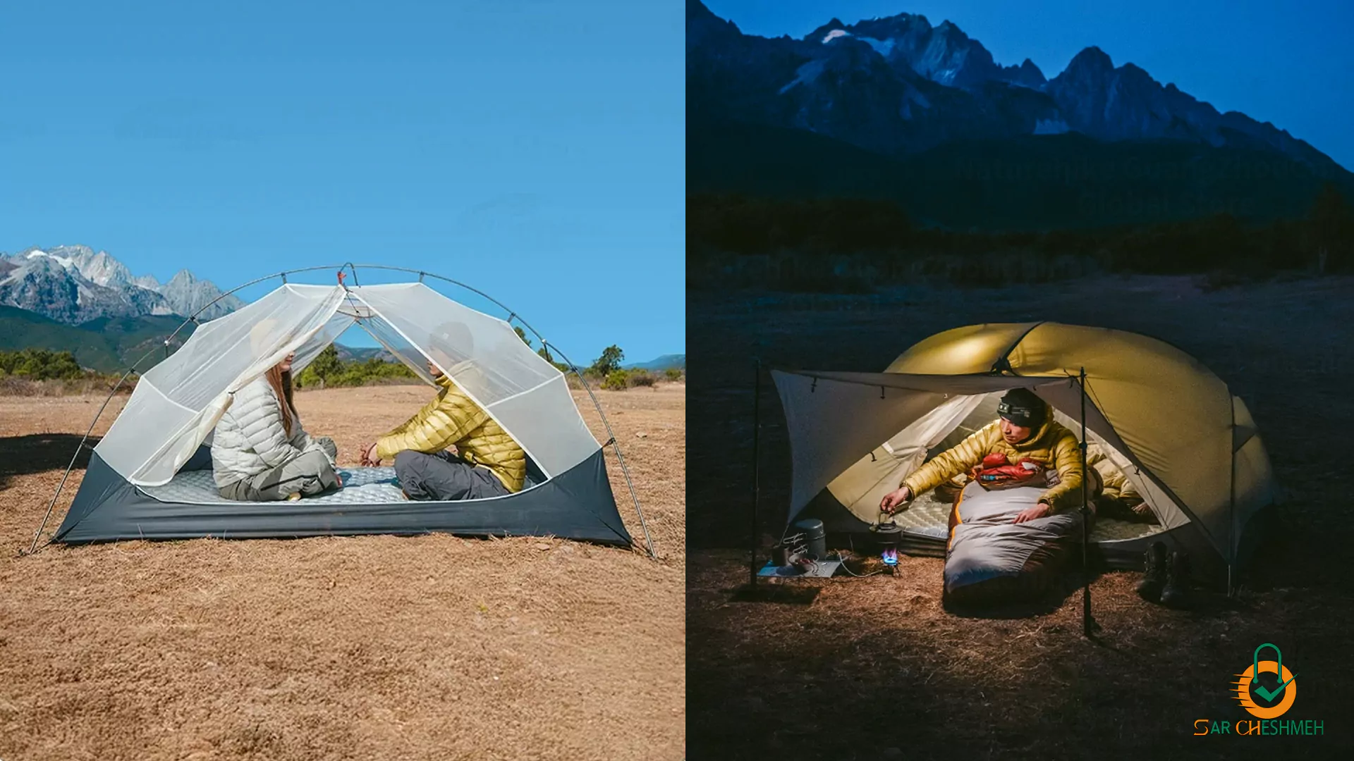 چادر نیچرهایک CNK2450WS022، چادر دو نفره کمپینگ نیچرهایک مدل CNK2450WS022