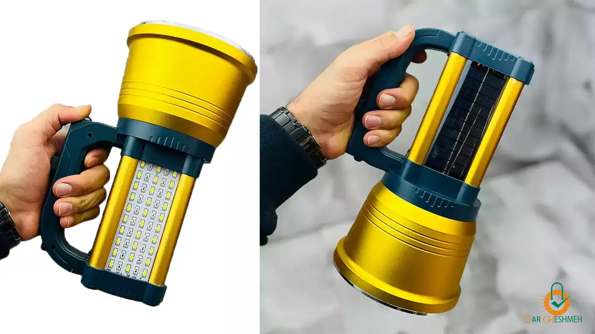 نور افکن دستی فانوس دار اسمال سان مدل ZY-S066