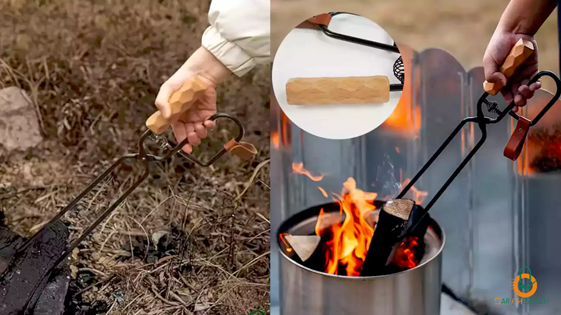 گیره چنگال زغال ماونتین هایکر مدل SZK508