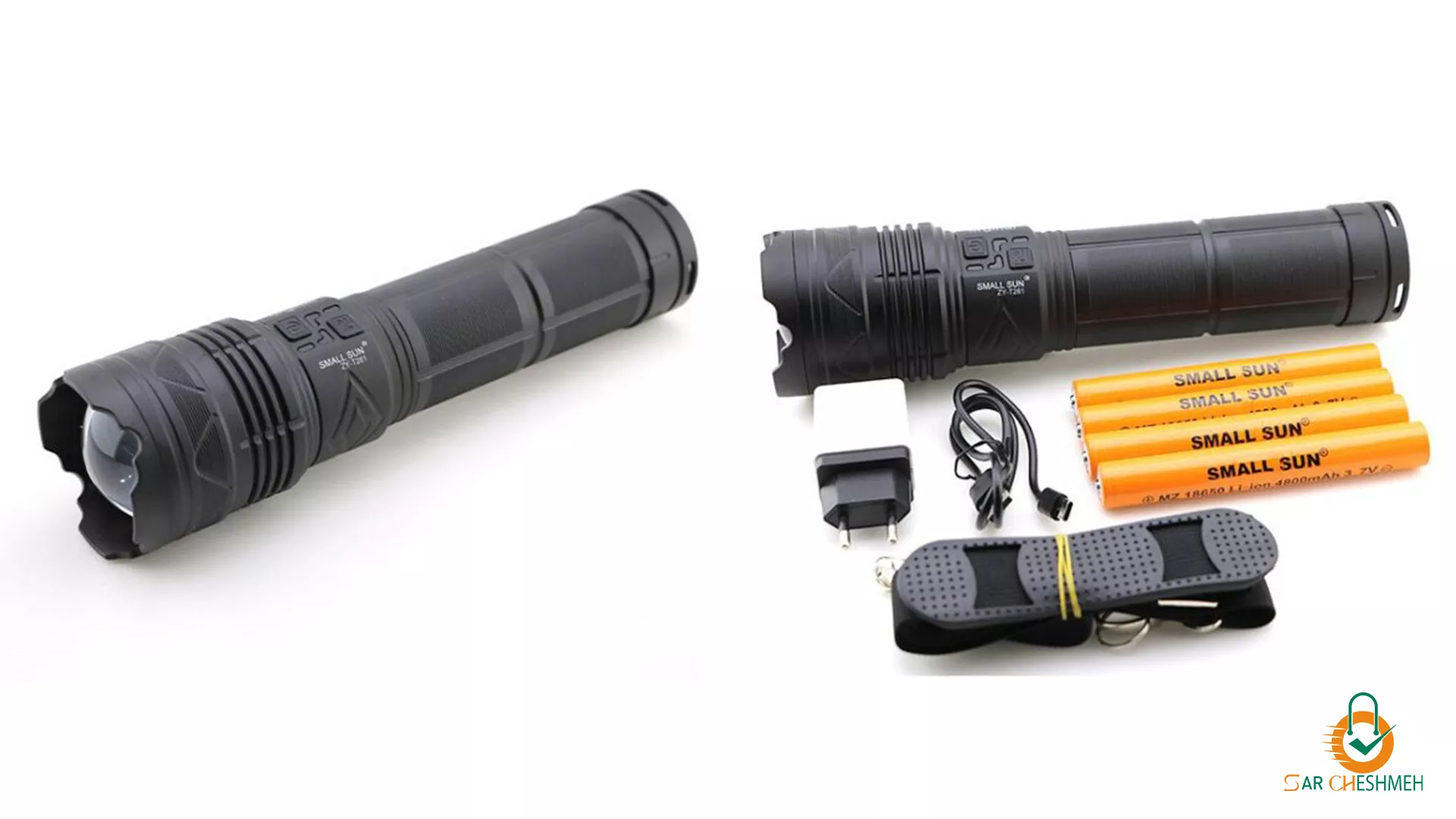 چراغ قوه زومدار اسمال سان مدل ZY-T261