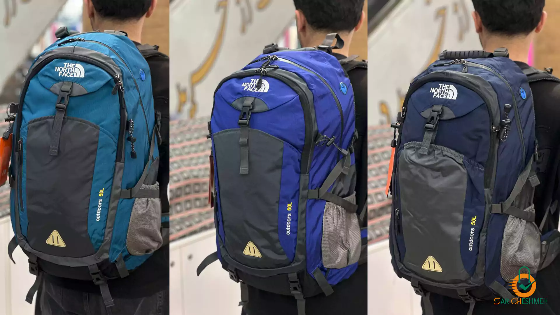 کوله پشتی حرفه ای نورث فیس { NORTHFACE } مدل اوت دورز