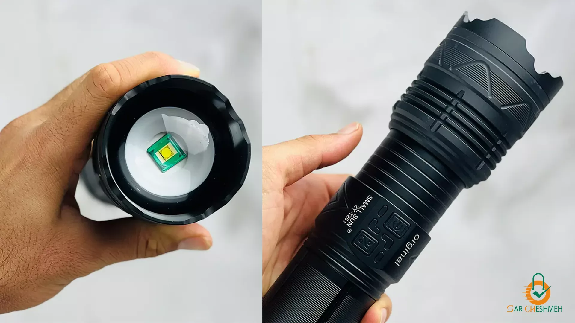 چراغ قوه زومدار اسمال سان مدل ZY-T261