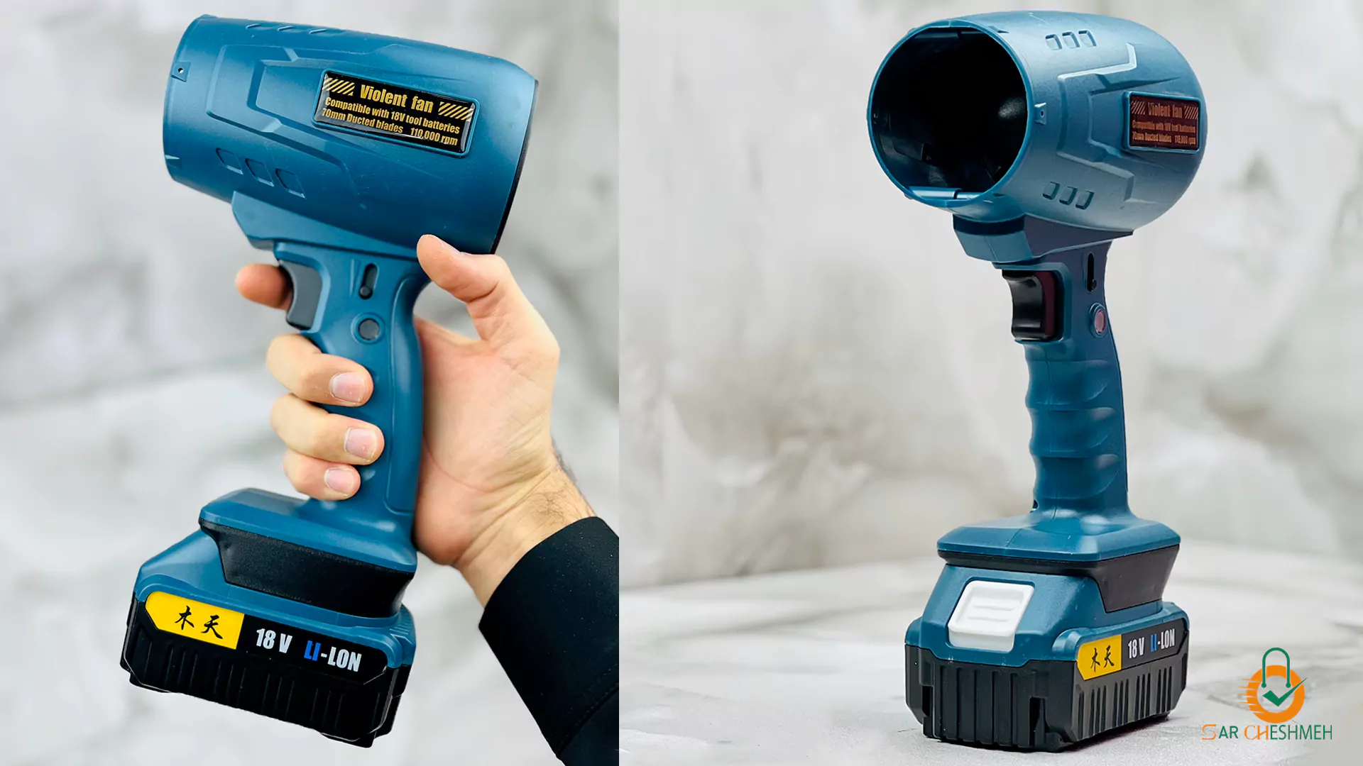 جت فن شارژی ویولنت فن f017، جت فن شارژی 110 هزار دور در دقیقه ویولنت فن مدل f017