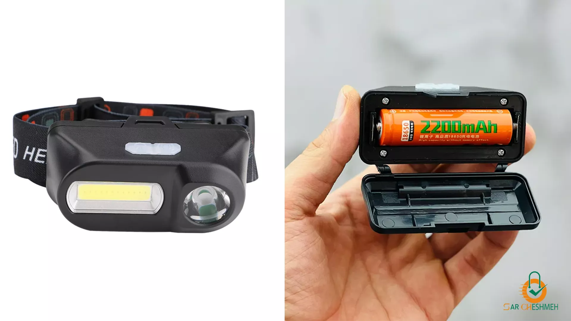 چراغ پیشانی اسمال سان مدل KX-1804