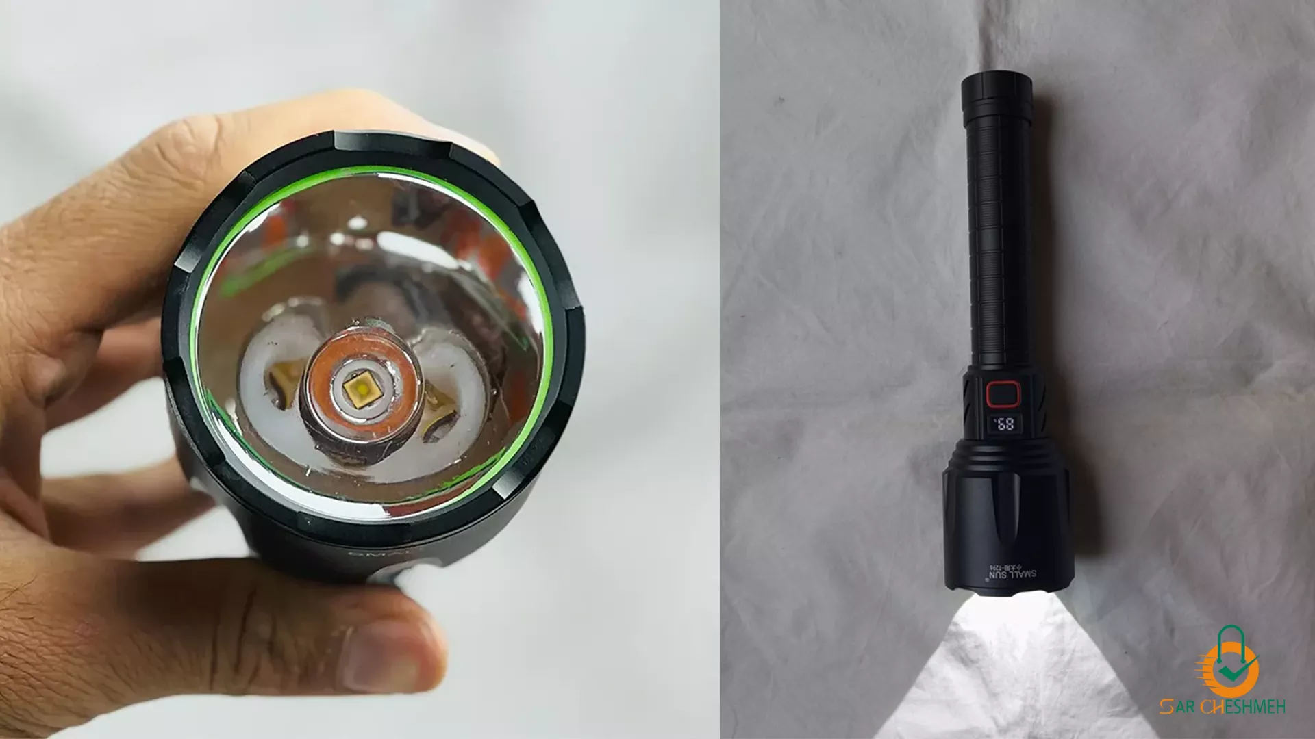 چراغ قوه دستی اسمال سان مدل ZY-T296