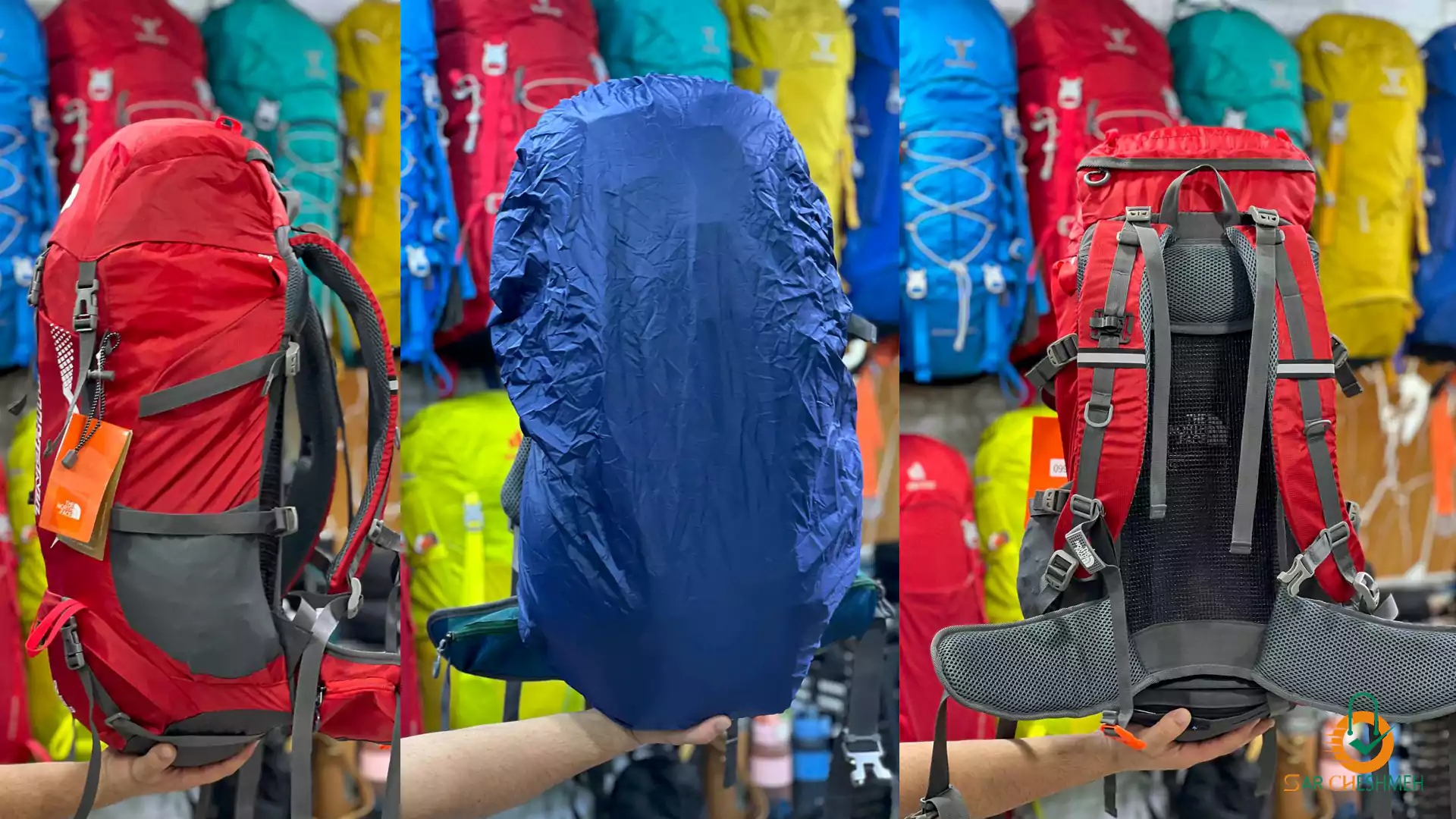 کوله پشتی 50 لیتری نورث فیس { NORTHFACE } مدل الکترون