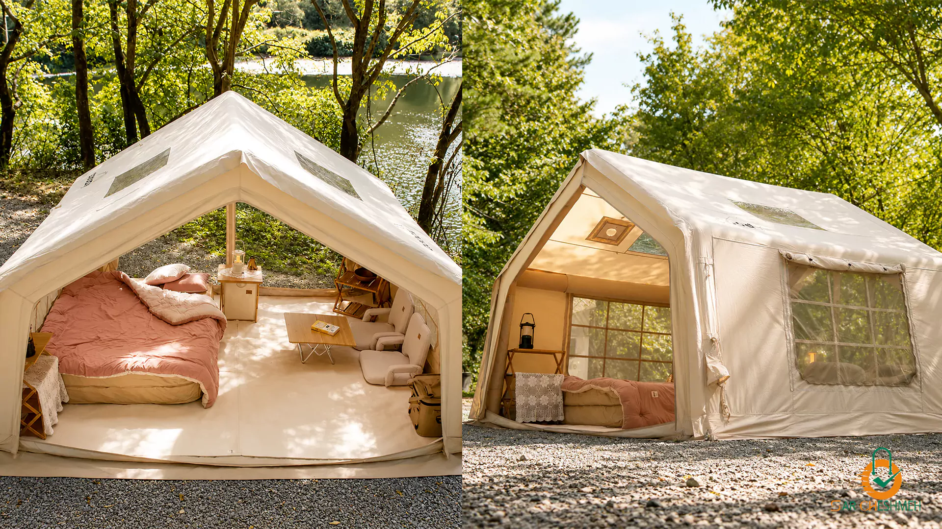 چادر بادی 2-4 نفره کودی مدل 10.0 Air Tent