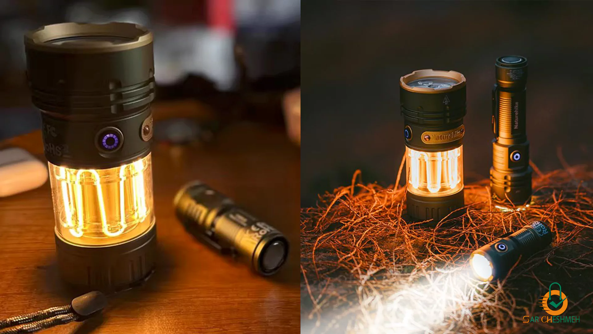 چراغ قوه بزرگ نیچرهایک CNK2300011-L، چراغ قوه بزرگ فانوس دار نیچرهایک مدل CNK2300011-L