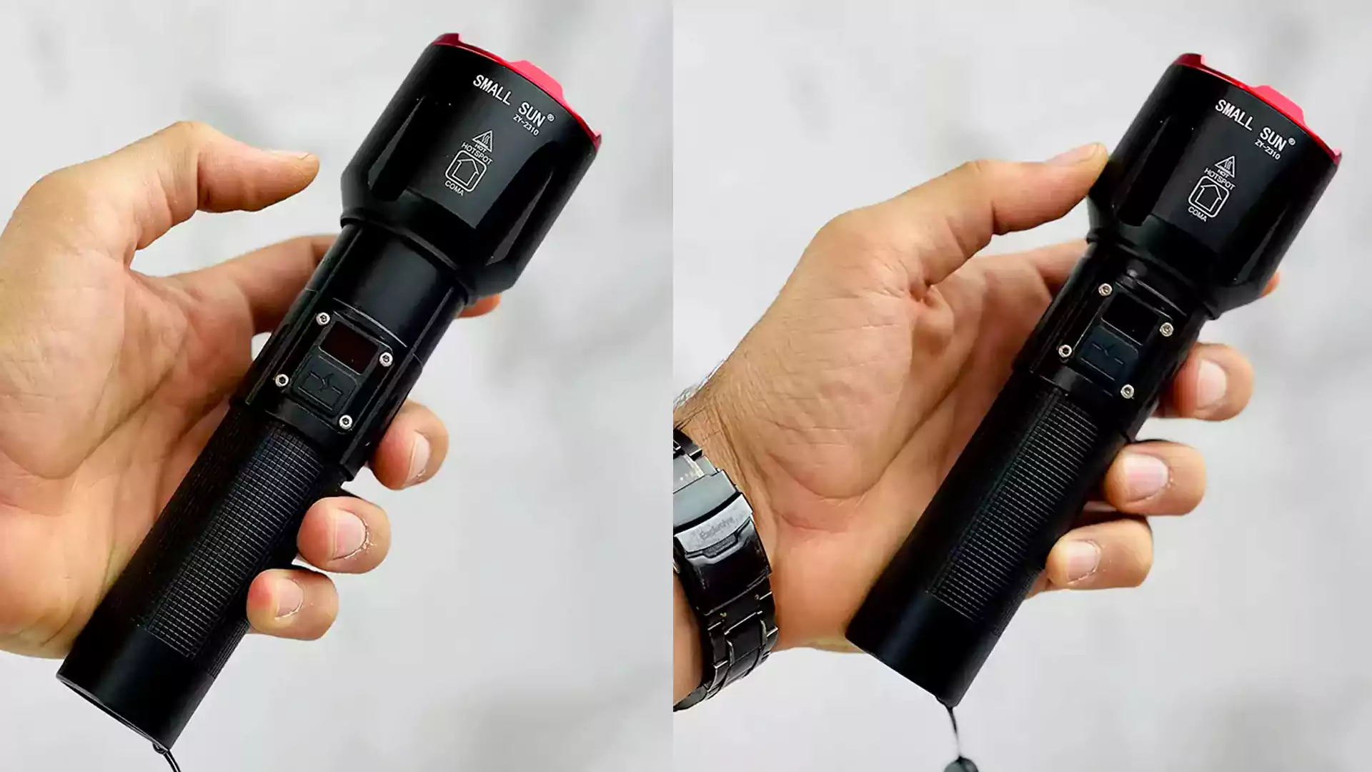 چراغ قوه زوم دار اسمال سان مدل ZY-2310