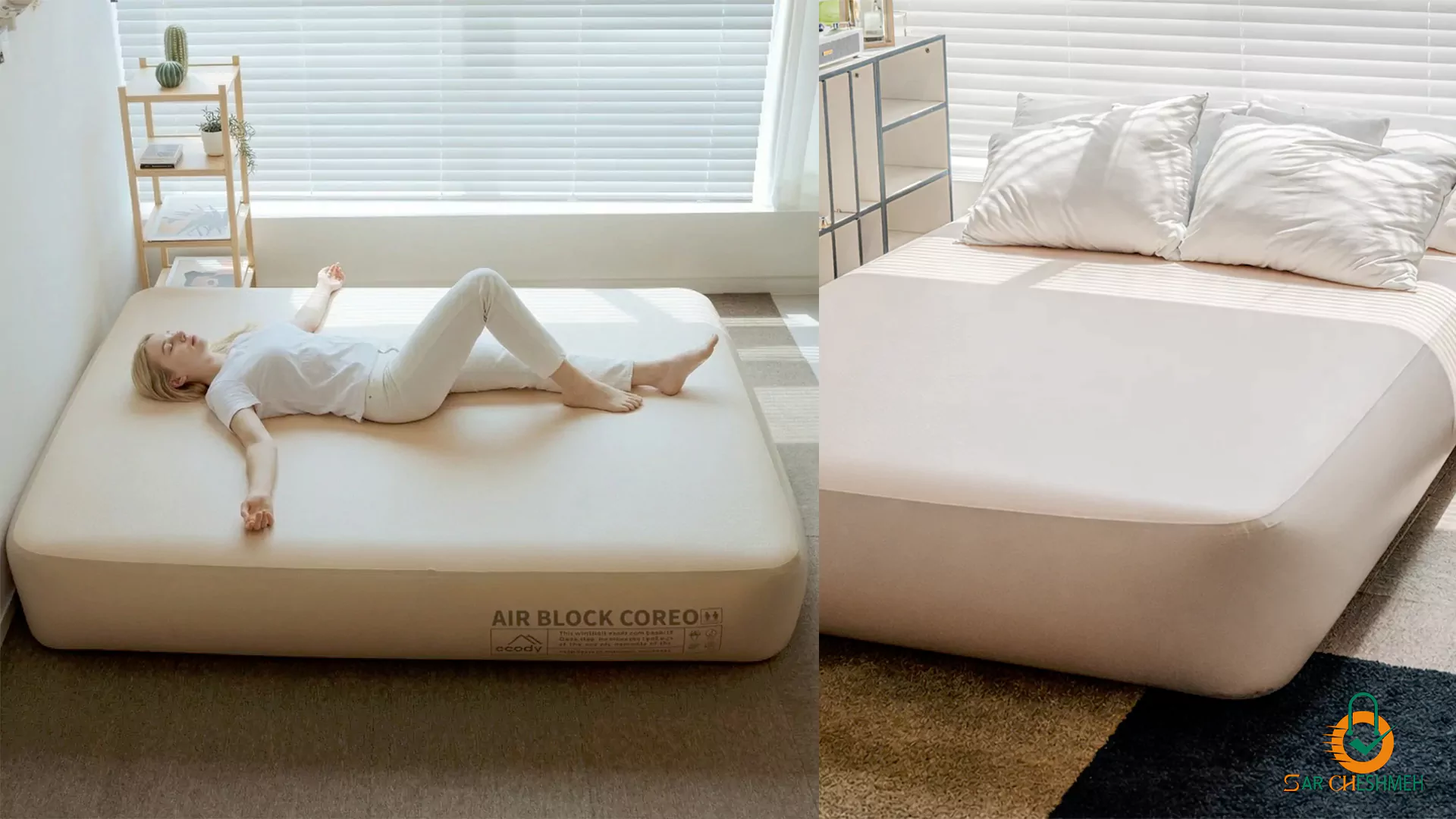 تشک بادی Coody مدل ایر بلاک کورئو Air Block COREO