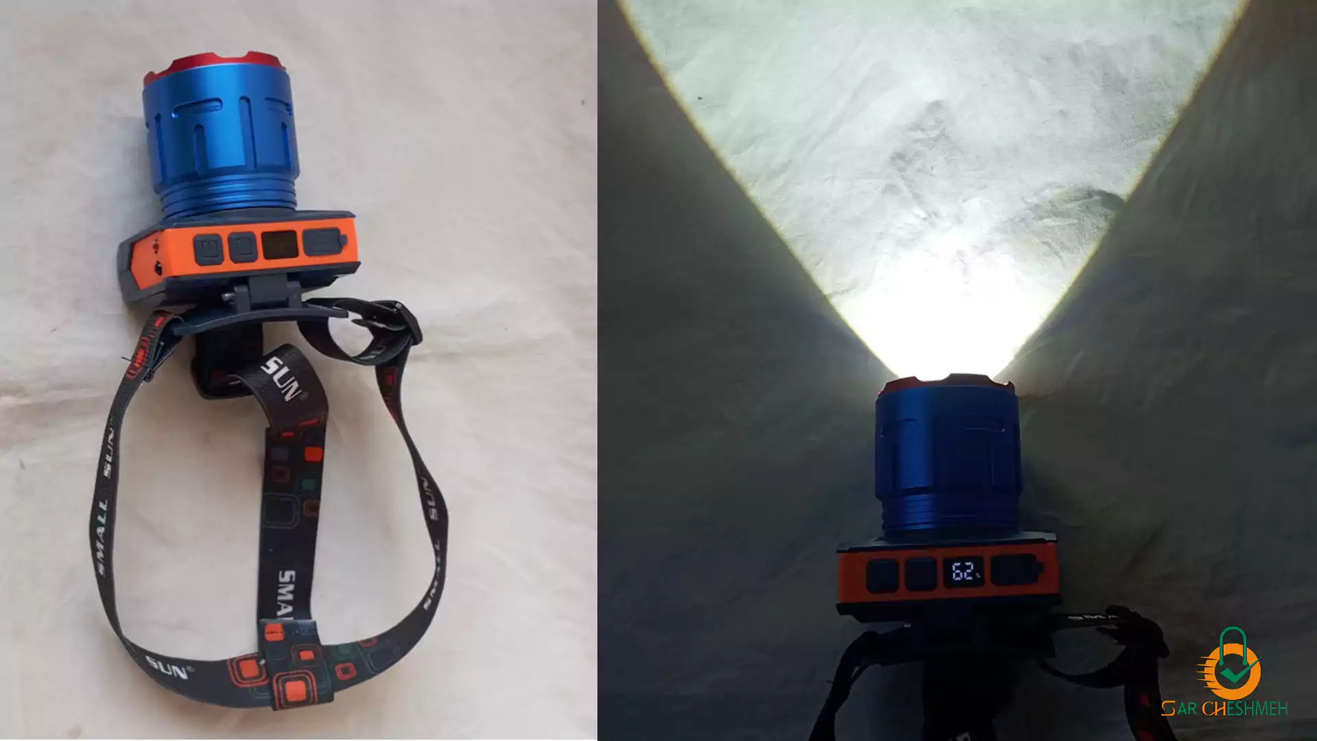 چراغ پیشانی اسمال سان مدل ZY-H208