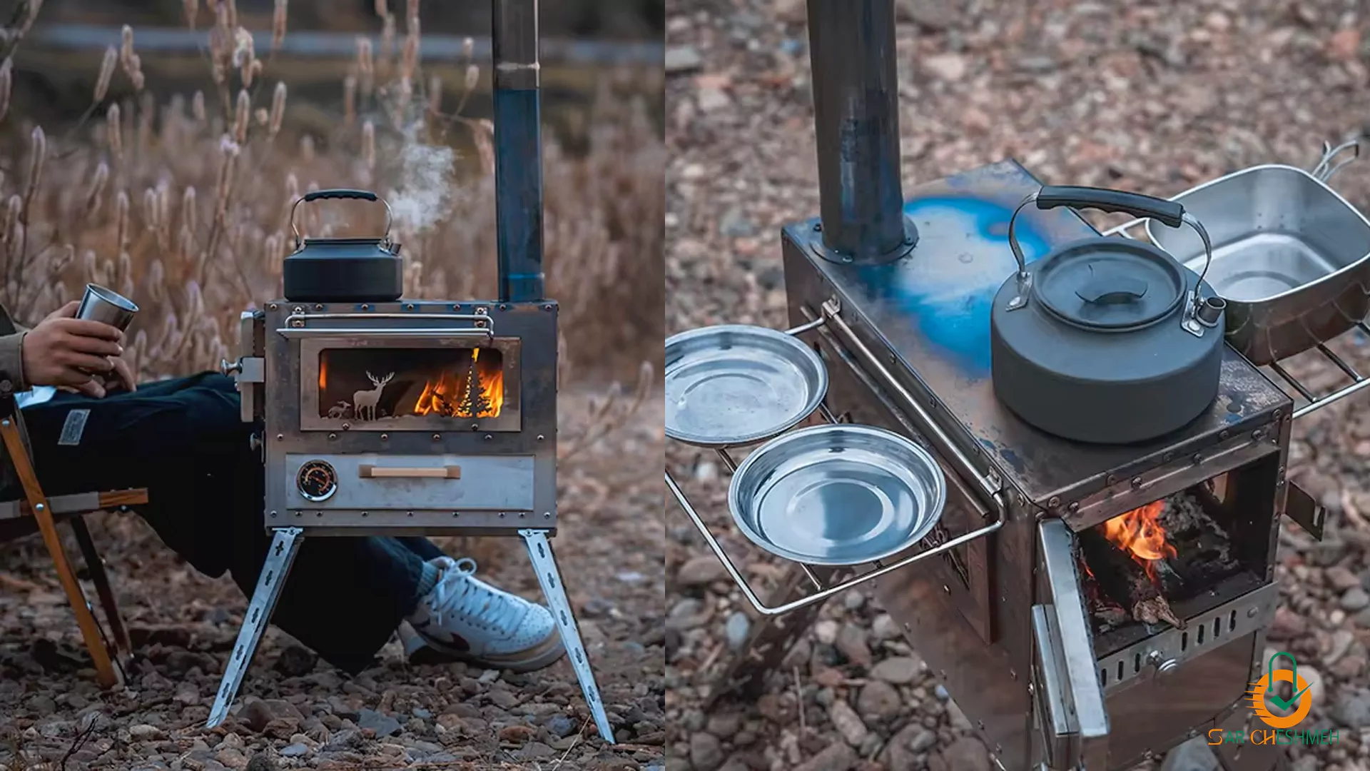 اجاق هیزمی کمپینگ چانوداگ مدل FX-9187