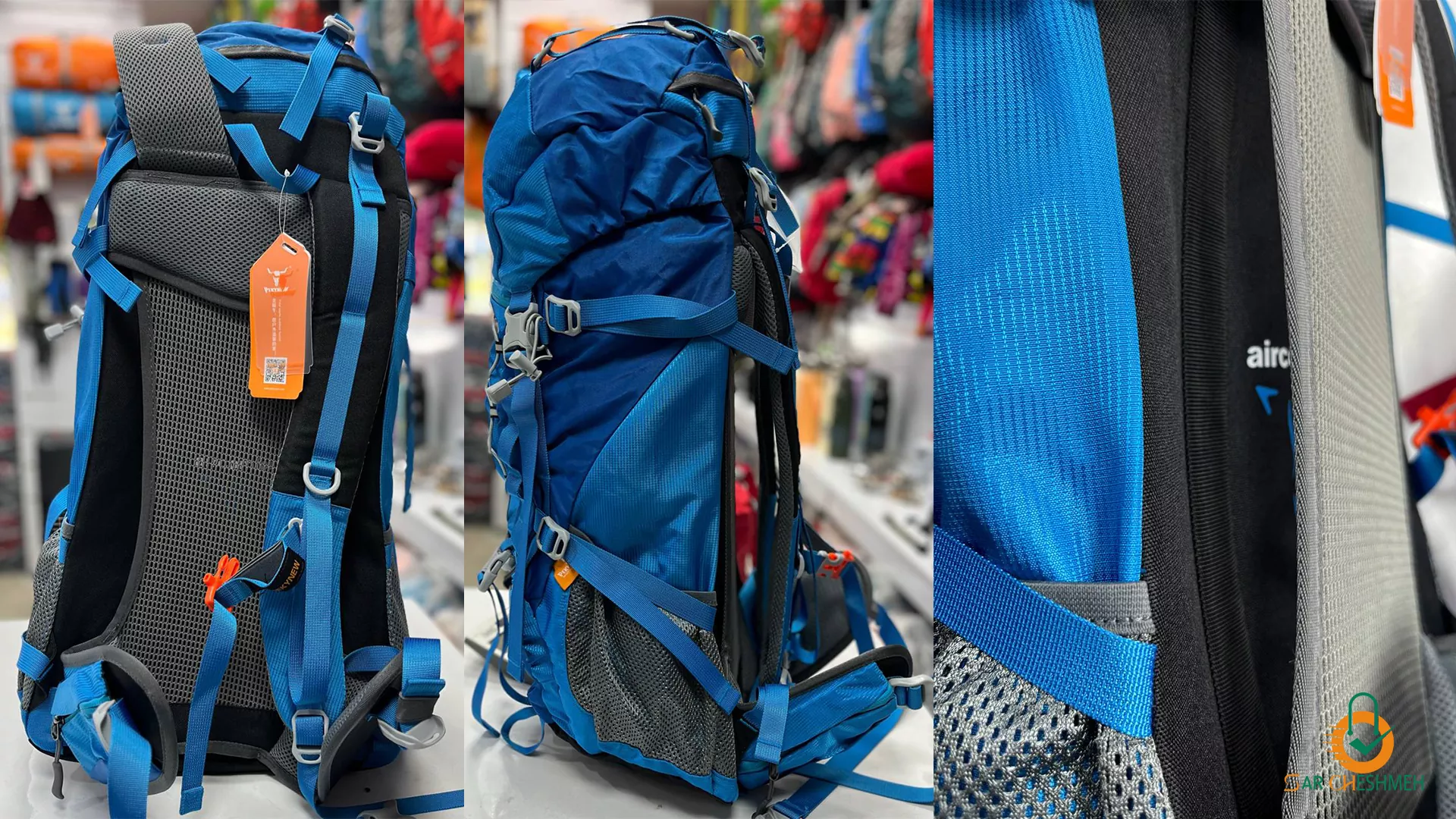 کوله پشتی 5+45 لیتری کله گاوی (پکینیو) مدل Advanture