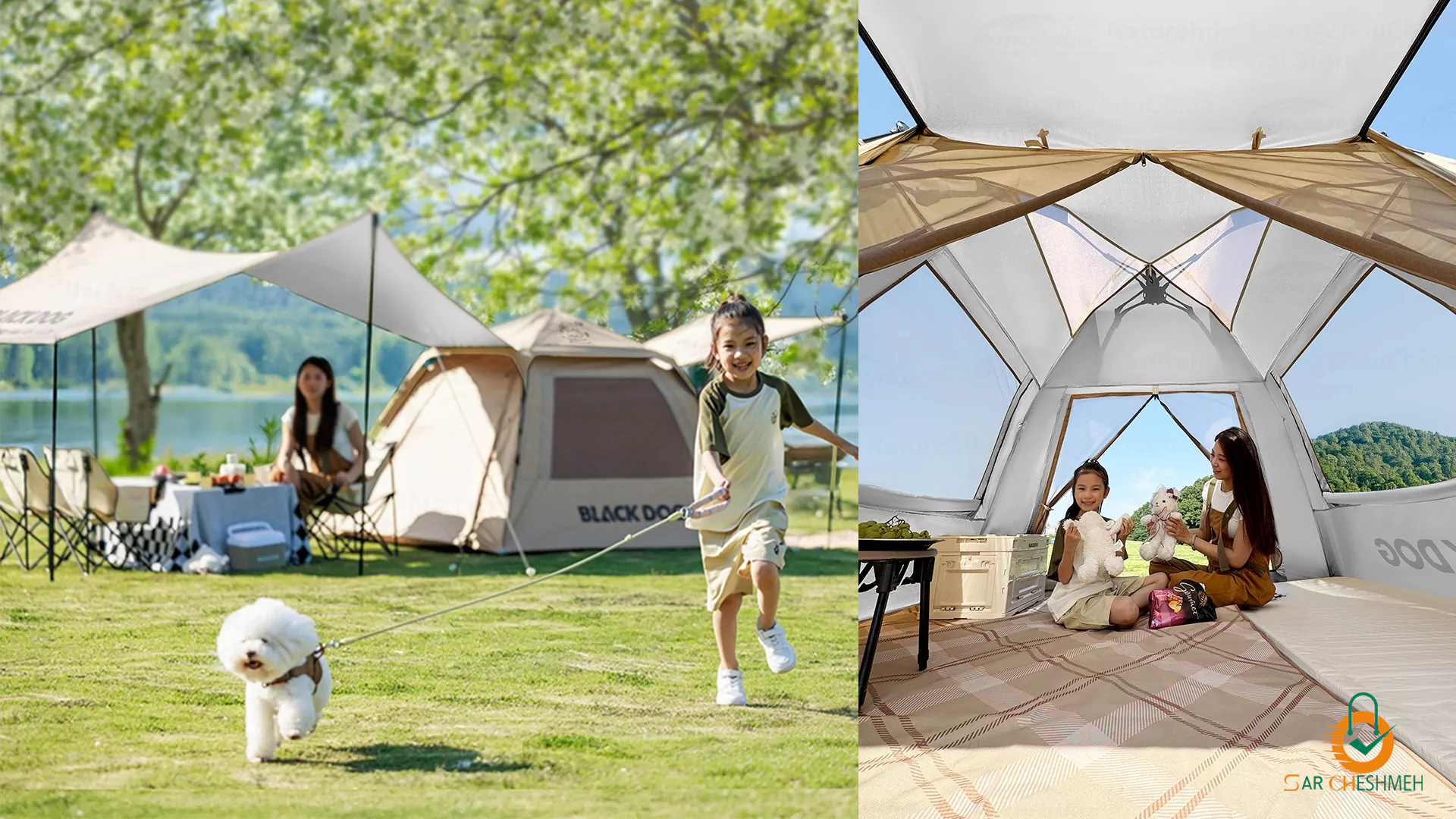 چادر اتوماتیک Leisure 2.1 Base بلک داگ مدل CBD2550WS016