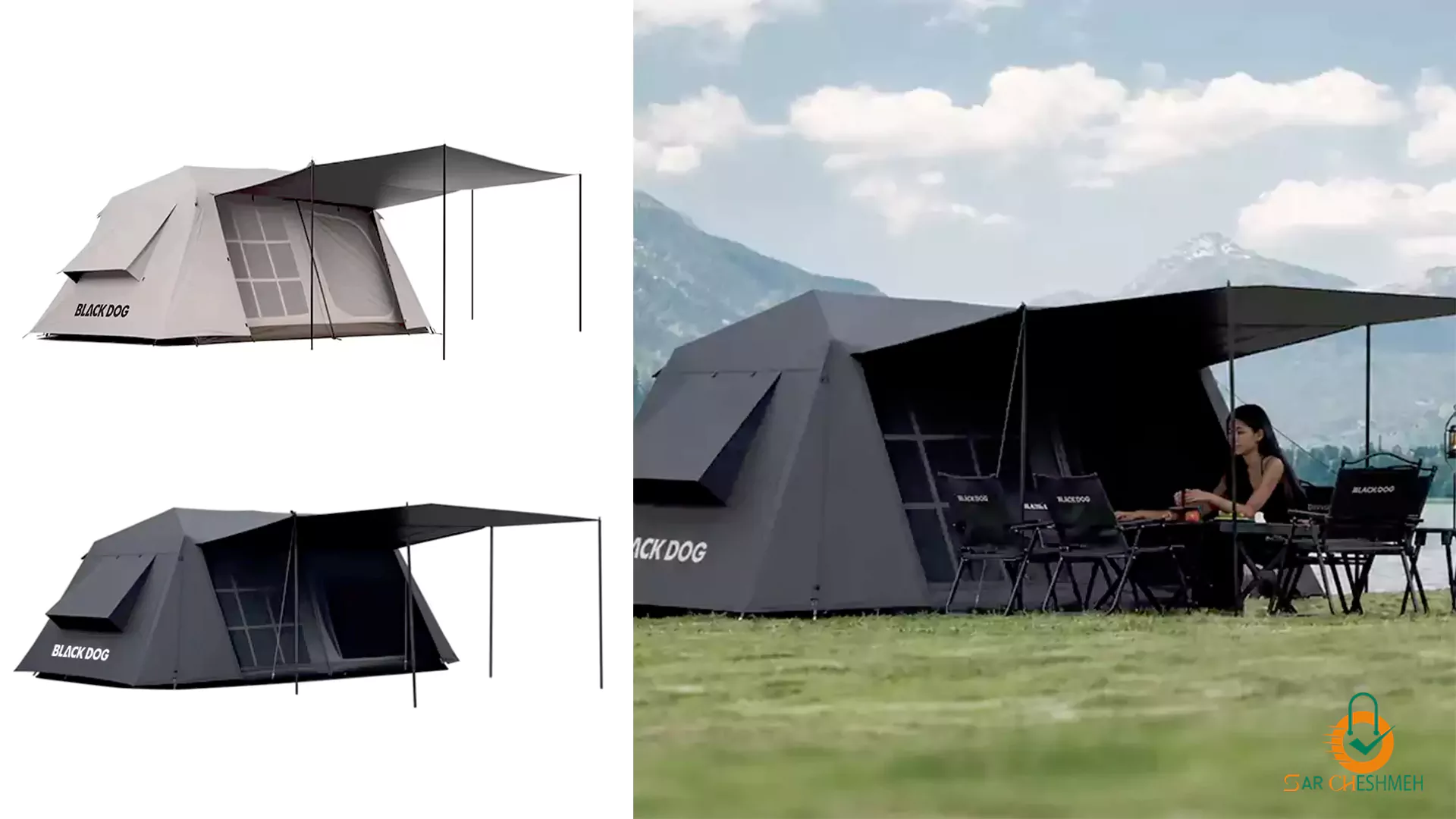 چادر اتوماتیک Cloud House 13 بلک داگ مدل CBD2550WS025