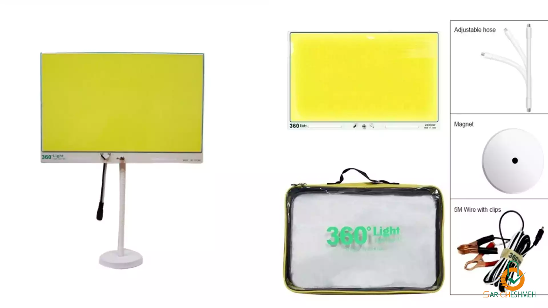 چراغ کمپینگ 360 لایت مدل TM-02 COB
