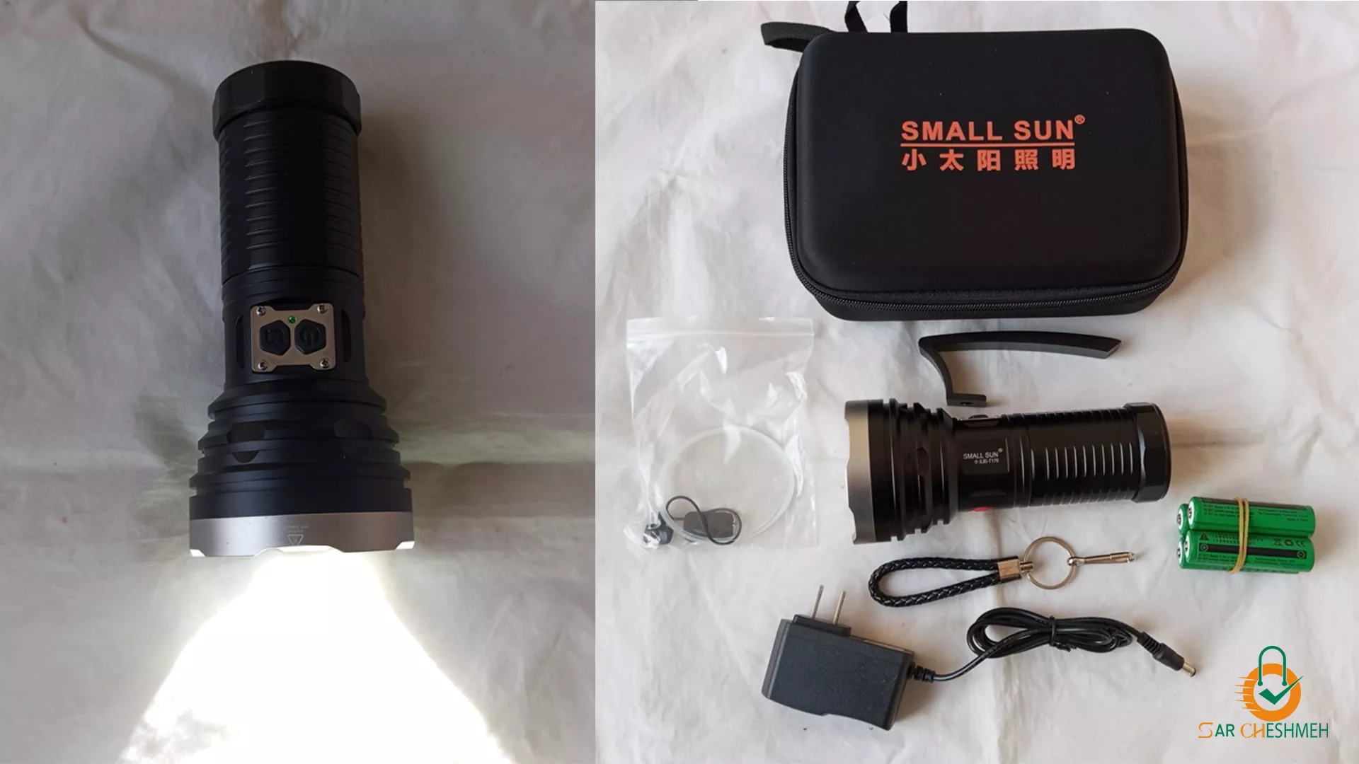 چراغ قوه شکاری اسمال سان مدل ZY-T170