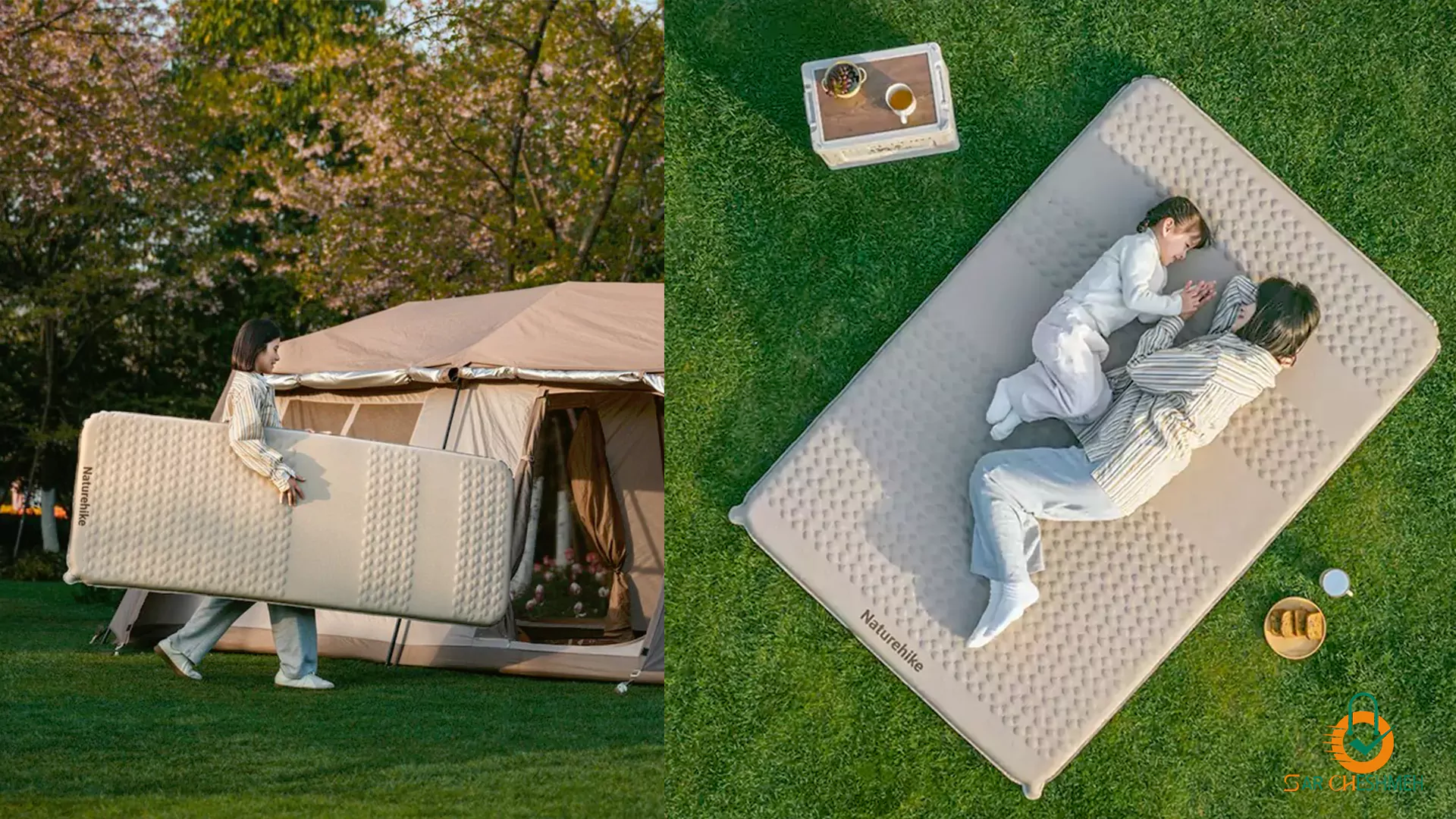 زیرانداز بادی نیچرهایک CNK2300WS012، زیرانداز بادی خودکار نیچرهایک مدل CNK2300WS012