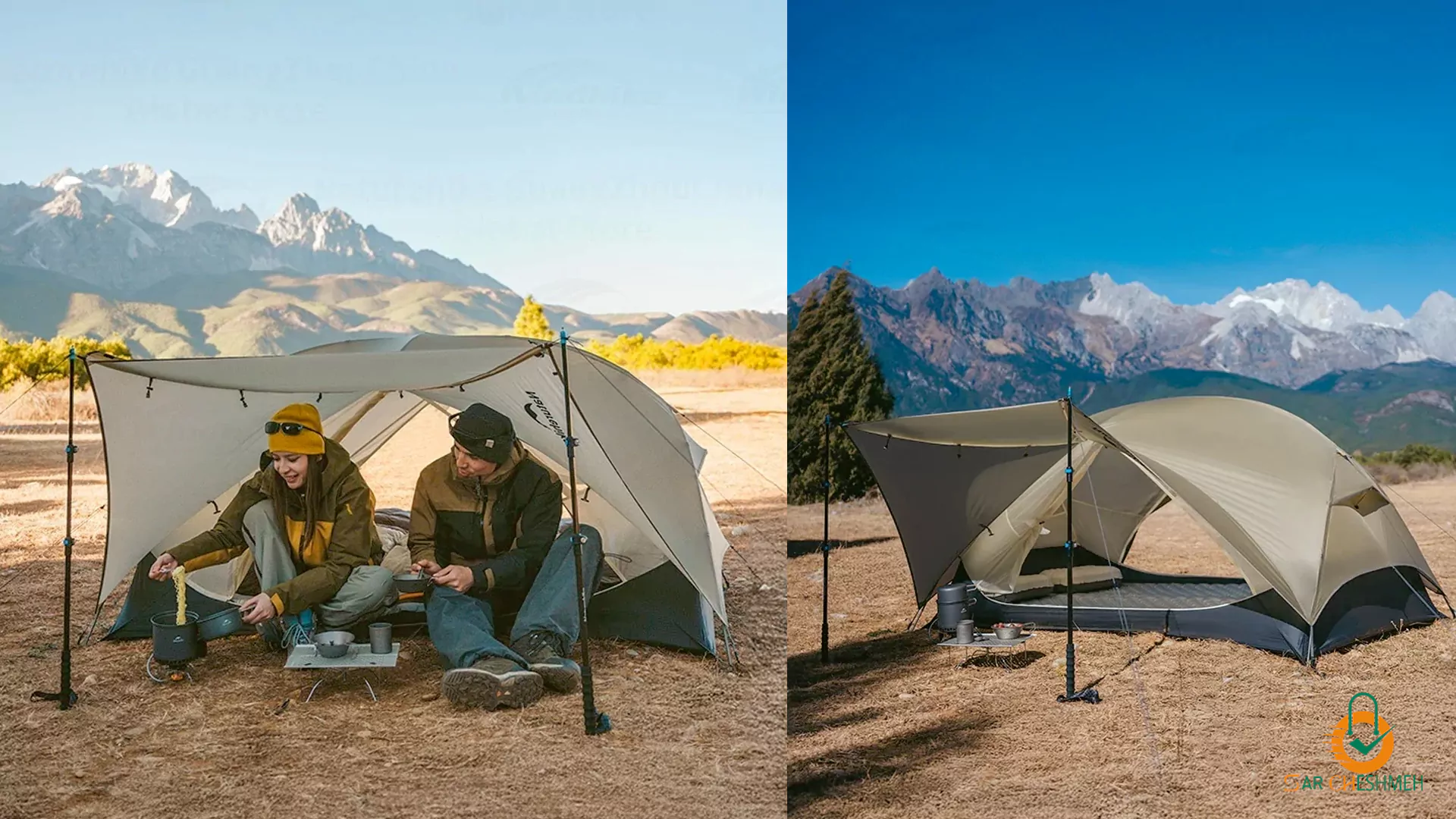 چادر نیچرهایک CNK2450WS022، چادر دو نفره کمپینگ نیچرهایک مدل CNK2450WS022