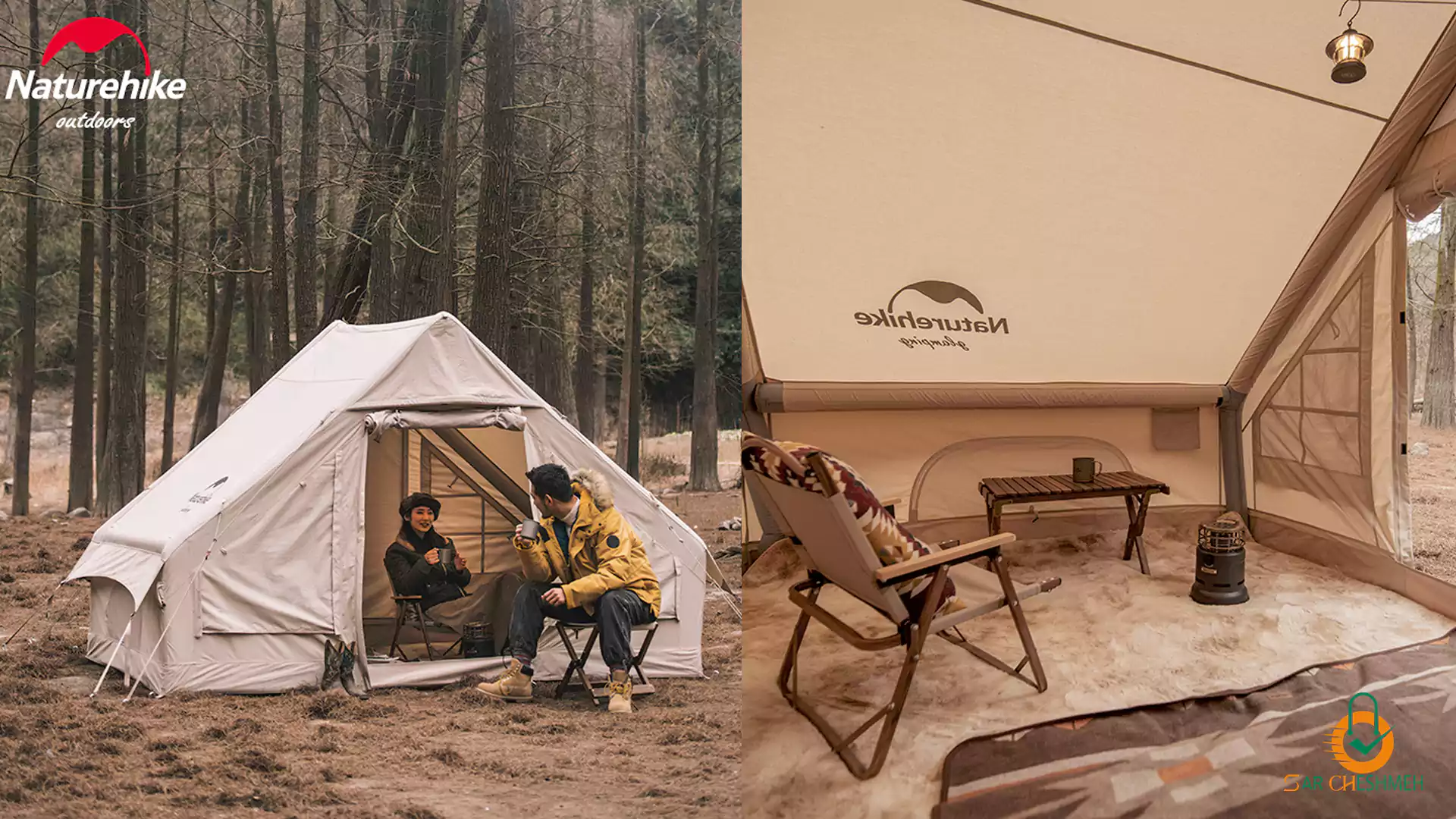 چادر بادی نیچرهایک NH20ZP009، چادر بادی گلمپینگ نیچرهایک مدل NH20ZP009