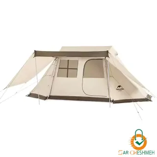 چادر اتوماتیک گلمپینگ 4 نفره نیچرهایک مدل NH21ZP009-2 (با پرده های جانبی)