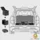 توالت کمپینگ تاشو بلک داگ مدل BD-SN23003