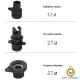 پمپ باد برقی بی سیم کودی مدل Coody CQ-100