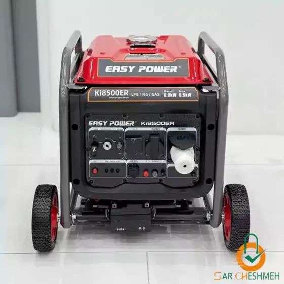 موتور برق 6.5 کیلووات سه گانه سوز ایزی پاور مدل Ki8500ER