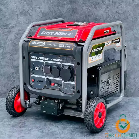 موتور برق 6.5 کیلووات سه گانه سوز ایزی پاور مدل Ki8500ER