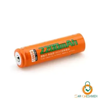 باطری لیتیوم یون 2200 میلی آمپر اسمال سان سایز 18650
