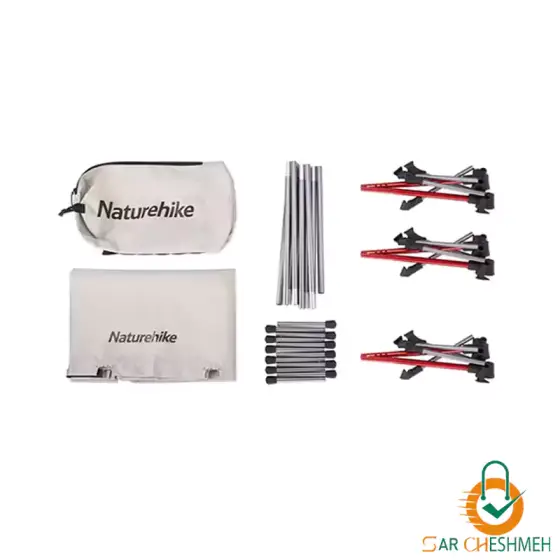 تخت تاشو کمپینگ نیچرهایک مدل NH22JU014