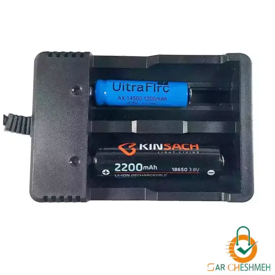 شارژر دو قلو باطری لیتیومی اسمال سان مدل 097-31
