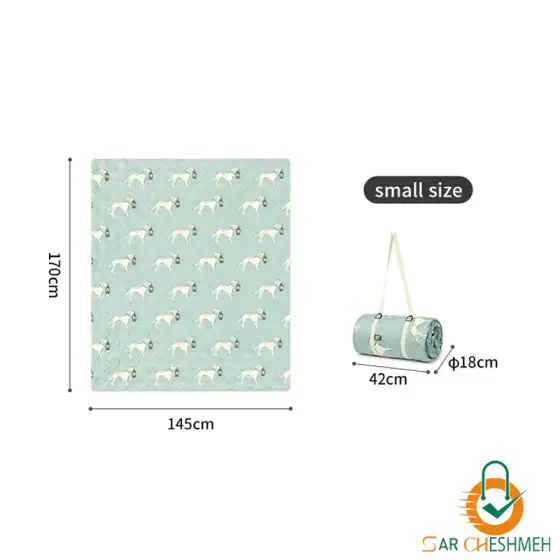 زیرانداز پیک‌نیک نیچرهایک مدل CNK2350WS010 طرح Adventure Companion