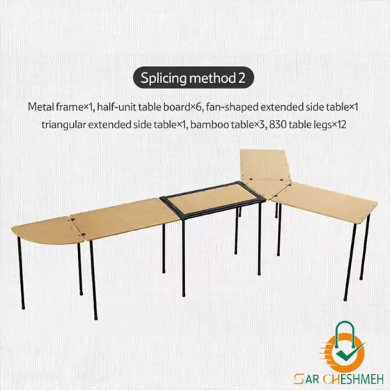 میز کمپینگ ماژولار IGT نیچرهایک مدل NH22NK001