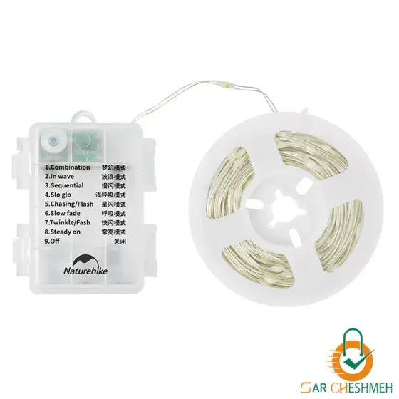 چراغ ریسه ای کمپینگ نیچرهایک مدل CNH22DQ019