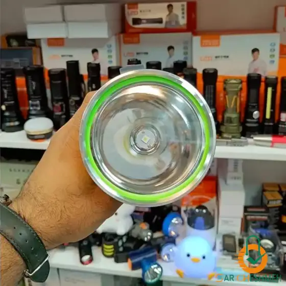 نور افکن دستی فانوس دار اسمال سان مدل ZY-S058