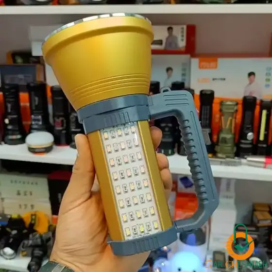 نور افکن دستی فانوس دار اسمال سان مدل ZY-S058