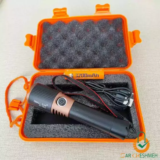 چراغ قوه زوم دار اسمال سان مدل ZY-T812