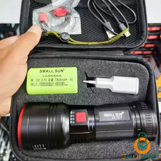 چراغ قوه زوم دار اسمال سان مدل ZY-T277