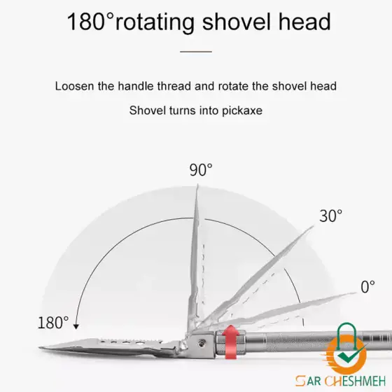 بیل تاکتیکال چندکاره کمپینگ نیچرهایک مدل NH20GJ002