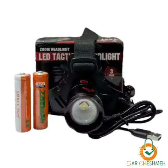 چراغ پیشانی حرفه ای اسمال سان مدل ZY-T333