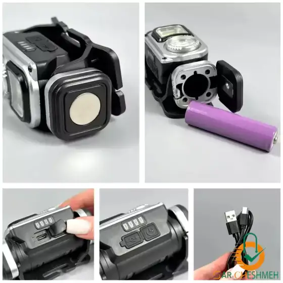 چراغ پیشانی سنسور دار HX مدل HX-T60S