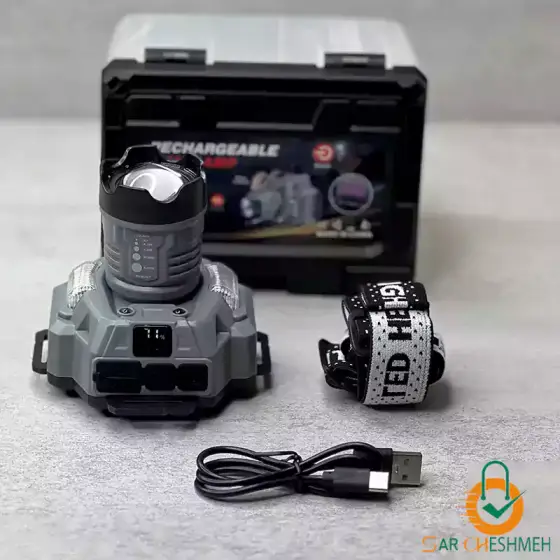 چراغ پیشانی سنسوردار اسمال سان مدل HX-915S
