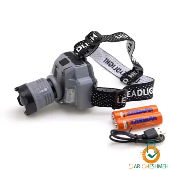 چراغ پیشانی سنسوردار اسمال سان مدل HX-915S